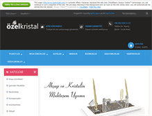 Tablet Screenshot of ozelkristal.com